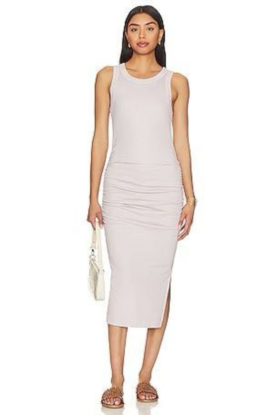 Michael Stars x Revolve Wren Dress in Cement Size Large